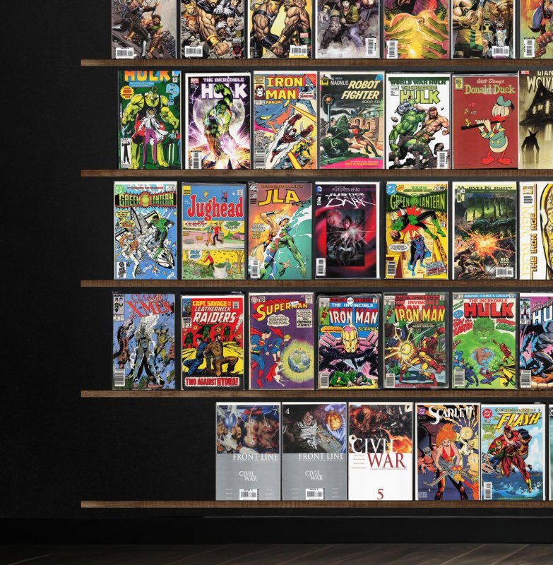 Huge Lot 230+ Comics with Incredible Hulk, Donald Duck & More!