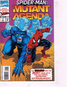 Spider-Man The Mutant Agenda Marvel Comic Books # 0 1 2 3 Beast X-Men TW25