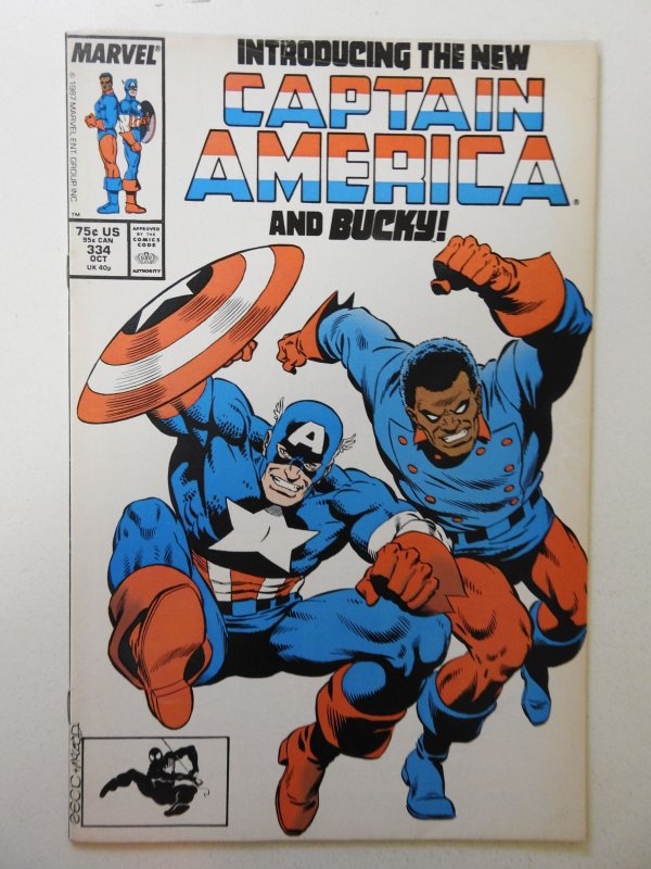 Captain America #334 (1987) FN- Condition!