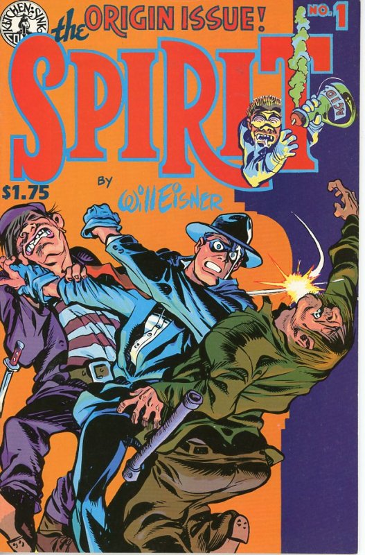 Spirit 1 Vf 1983 Kitchen Sink Will Eisner Comic Books Bronze Age Kitchen Sink Spirit 8044