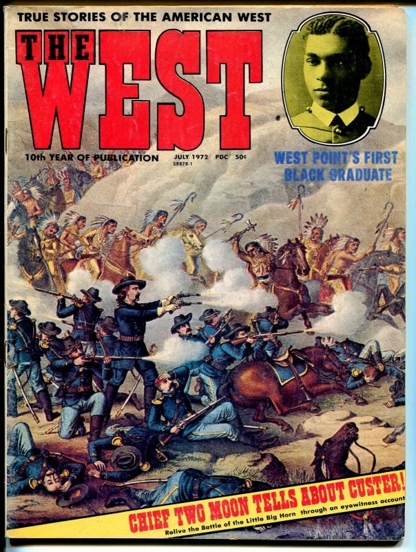 The West 7/1972-Stagecoach-Custer's Last Stand-Henry Flipper-VG/FN