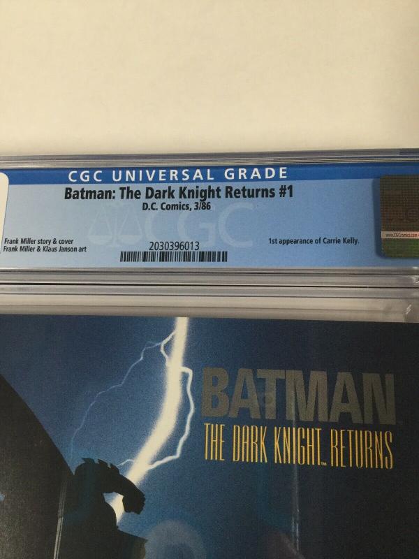 Batman The Dark Knight Returns 1 Cgc 9.6 White Pages First Print Dc 2030396013