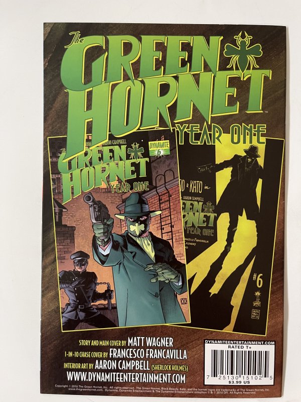 Green Hornet: Year One #5 - NM+ (2010)