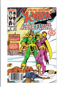 X-MEN / ALPHA FLIGHT #02 (1985) PAUL SMITH | NEWSSTAND | COPPER AGE | WRAPAROUND