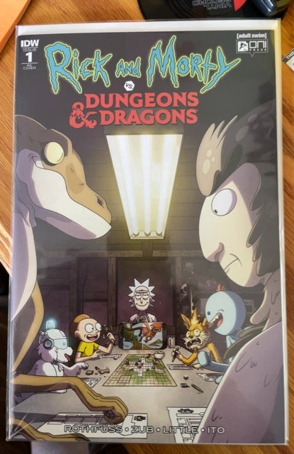 Rick And Morty Vs Dungeons And Dragons 1 Scorpion Comics Cover 2018 Comic Books Modern Age 3482