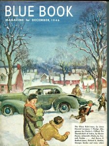 BLUE BOOK PULP-DEC-1946-G/VG-COVER ART BY STOOPS-CHRISTMAS-BEDFORD-JONES G/VG