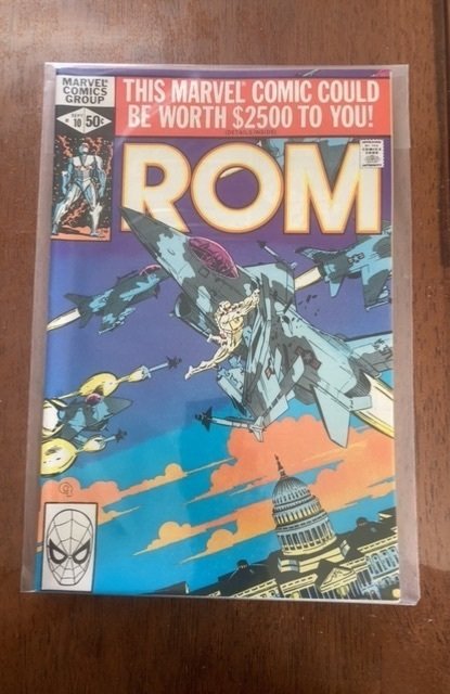 Rom (1980) set (10) books #'s 5-15