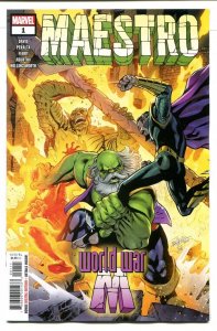 MAESTRO WORLD WAR M (2022 MARVEL) #1 MCGUINNESS VAR