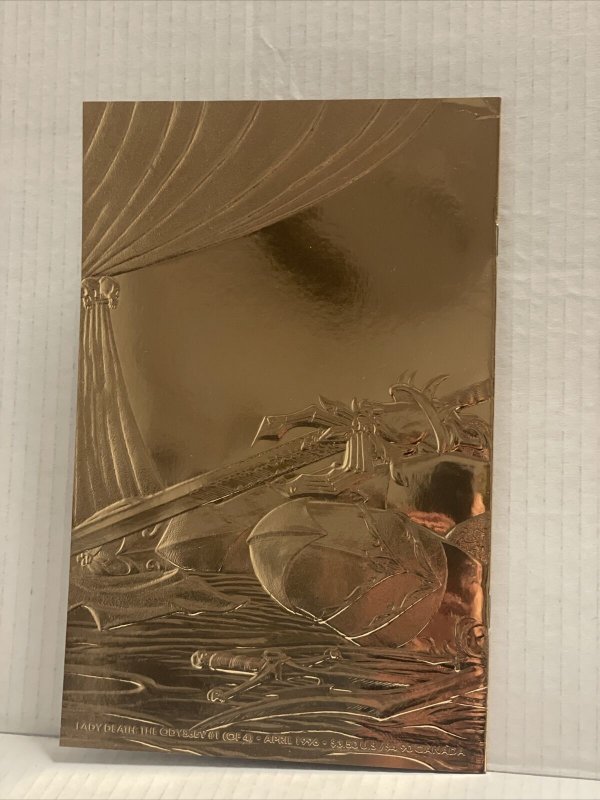 Lady Death The Odyssey #1 Gold Foil 