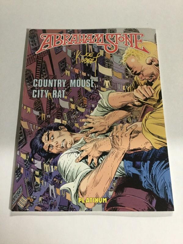 Abraham Stone Country Mouse City Cat Platinum Oversized SC Softcover B19