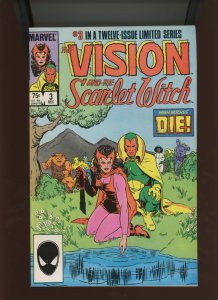 (1985) The Vision and the Scarlet Witch #3: A LIMITED SERIES! (8.5/9.0)