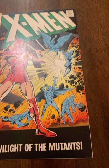 The X-Men #52 (1969) twilight of the mutants uppermid grade