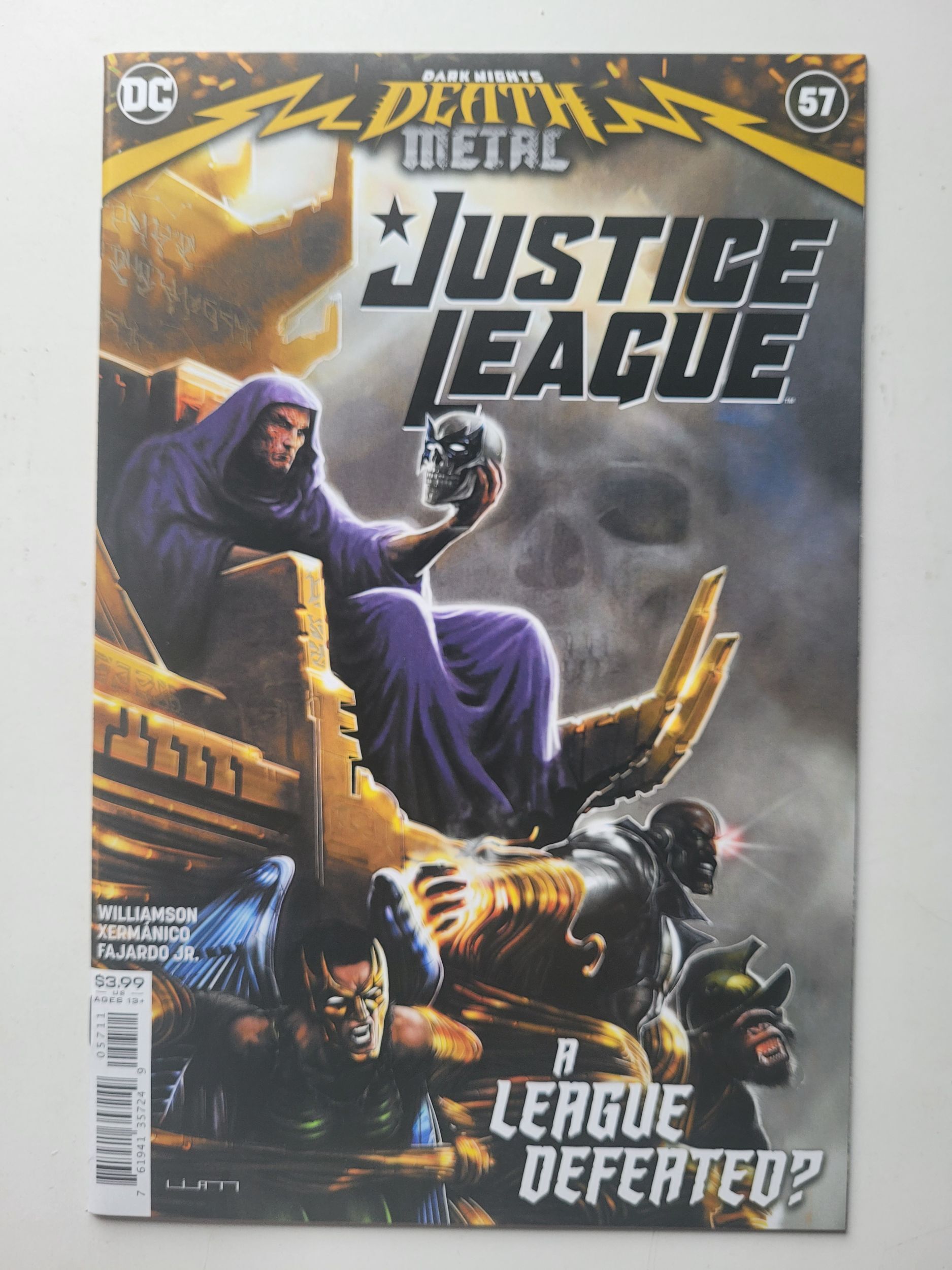 Justice League #57 (2021) Dark Nights Death Metal | Comic Books ...
