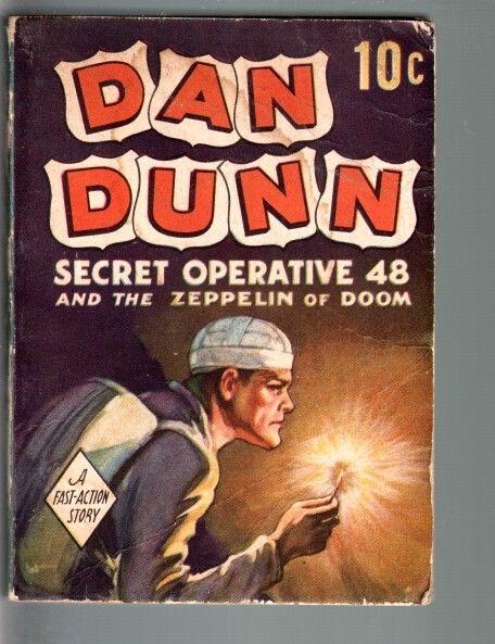 DAN DUNN SECRET OPERATIVE 48 AND THE ZEPPELIN OF DOOM-1938-DELL FAST ACTION VG