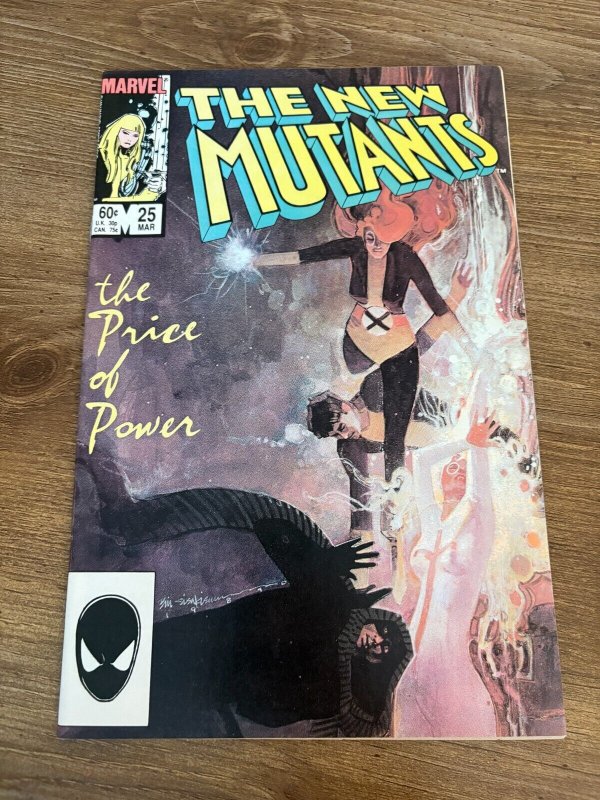 The New Mutants # 25 NM 1st Print Marvel Comic Book Legion Warlock 6 J287