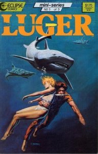 Luger #3 Eclipse Comics 02/87 (VF 8.0/Stock Pic)