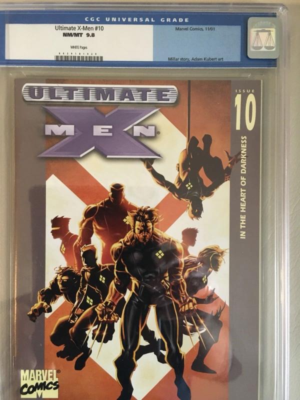 Ultimate X-Men #10 CGC 9.8 (Nov 2001, Marvel)