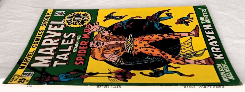 Marvel Tales #33 Spider-Man Kraven the Hunter Marvel Comics 1972 VG-      EB917