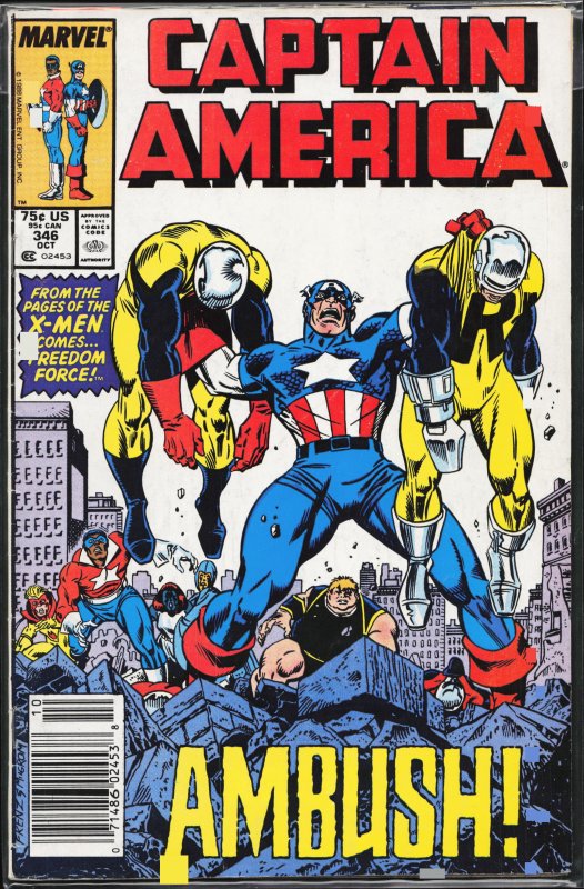 Captain America #346 (1988) Captain America