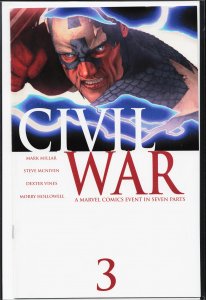 Civil War #3 (2006) Captain America [Key Issue]