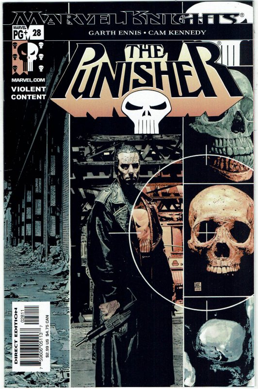 Punisher #28 (2001) Marvel Knights Garth Ennis NM