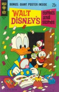 Walt Disney's Comics and Stories #355 GD ; Gold Key | low grade comic April 1970