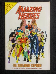 1985 AMAZING HEROES Magazine #70 FN+ 6.5 Squadron Supreme