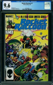Rocket Raccoon #3 (1985) CGC 9.6 NM+
