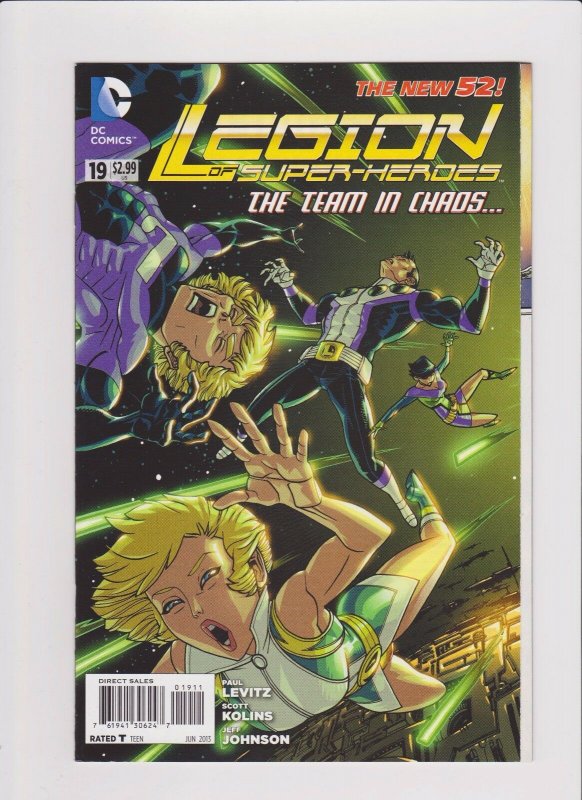 DC Comics! Legion of Super-Heroes! Issue 19! The New 52! 