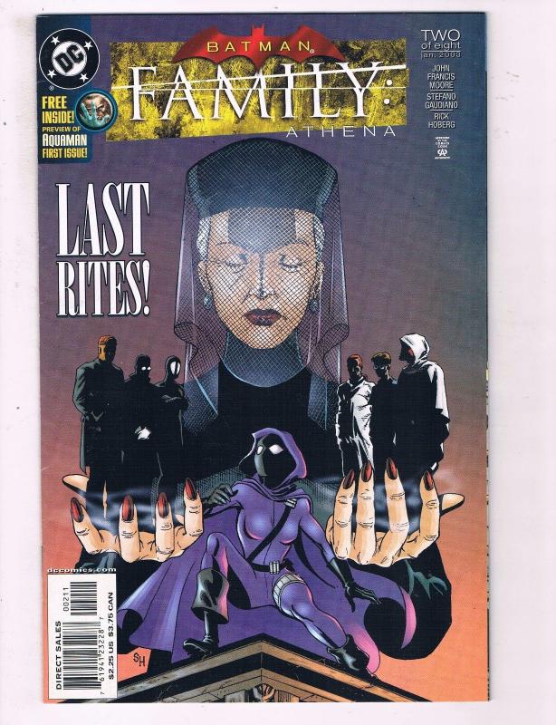 Batman Family Athena #2 Of 8 VF DC Comics Last Rites Comic Book Moore  DE11 