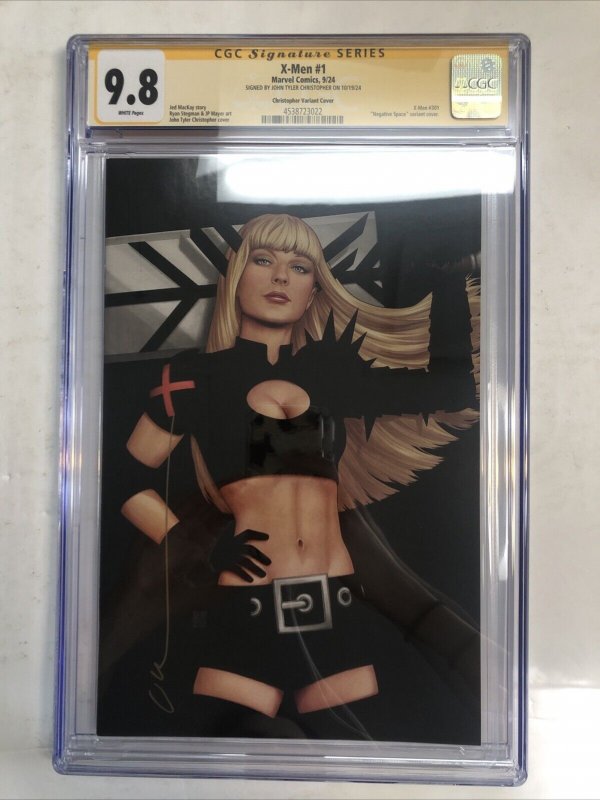 X-Men (2024) # 1 (CGC 9.8) Signed By John Tyler Christopher * Marvel Comics *War
