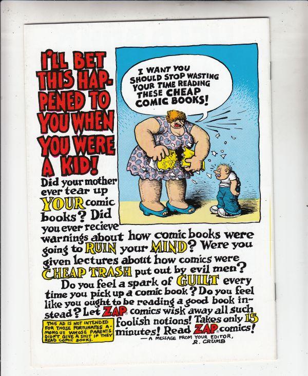 Zap #0 (Oct-67) VF/NM High-Grade Whiteman, Mr. Natural, Itzy and Bitsy