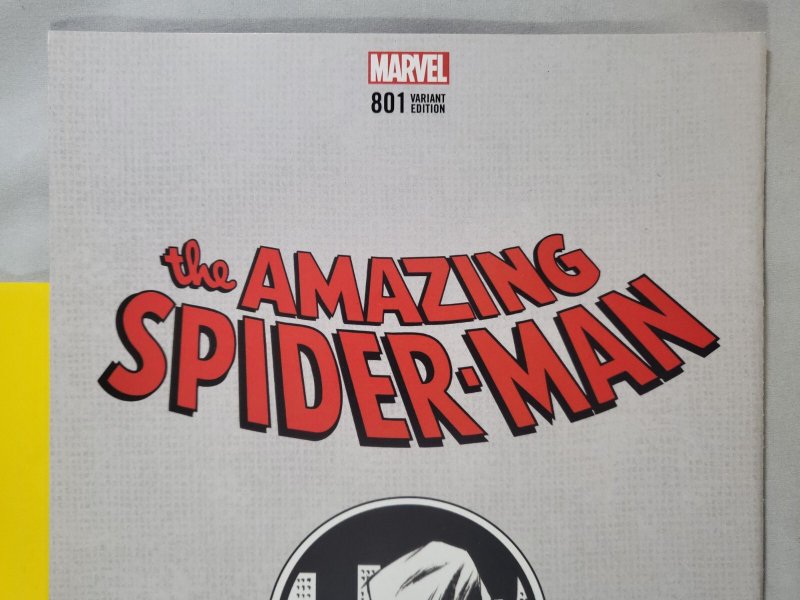 Amazing Spider-Man #801 Tyler Kirkham Unknown Comics Variant 2018 Marvel Comics