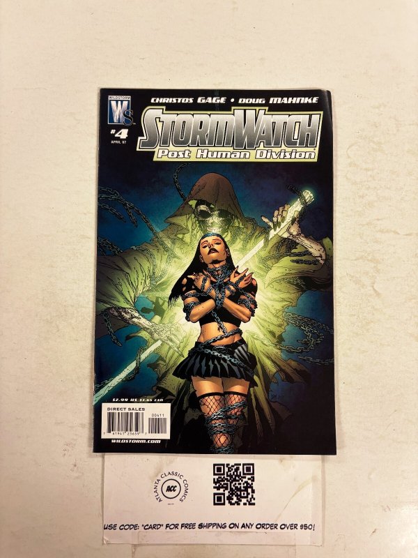 Storm Watch Post Human Division #4 NM Wildstorm Comic Books 11 HH98