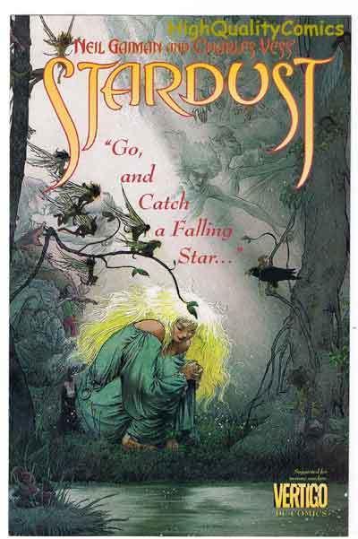 STARDUST Ashcan / Promo, Vertigo, VF+, Neil Gaiman, Charles Vess, RARE