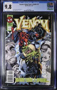 Venom: Along Came A Spider #4 CGC 9.8 WHITE Pages 1996