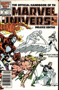 The Official Handbook of the Marvel Universe #6 (1986) Human Torch