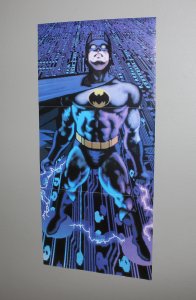 Batman: Digital Justice Promo Poster / Comics Scence Magazine / 1990