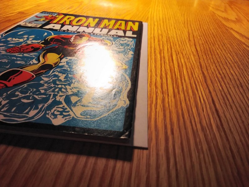 Iron Man Annual #6 CPV Newsstand (1983)