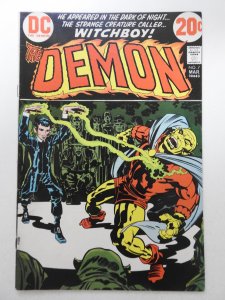 The Demon #7 (1973) Beautiful Kirby Art! Sharp Fine Condition!