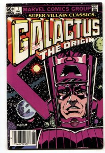 Super-Villain Classics #1--Galactus origin issue--Newsstand variant--comic book