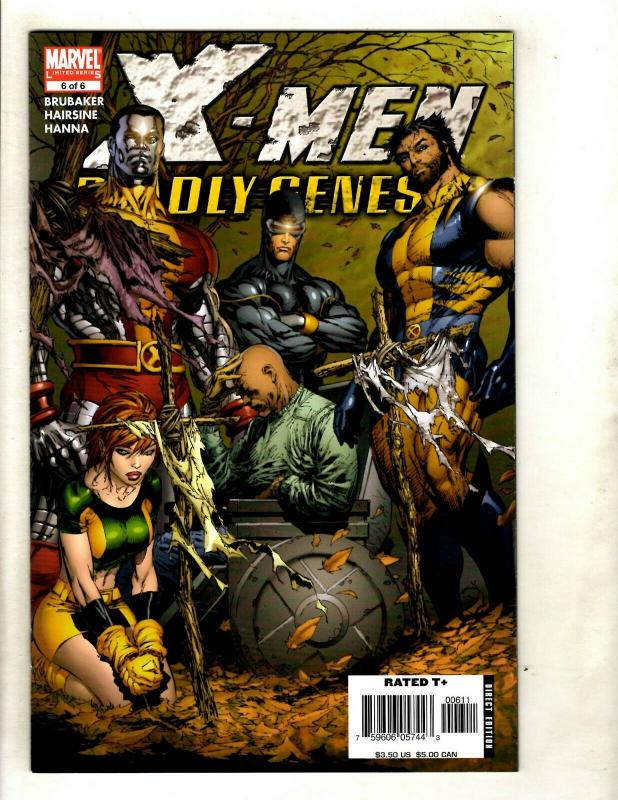 10 Marvel Comics Schism # 1 2 3 4 5 X-men Deadly Genesis # 1 2 3 4 6 RP2