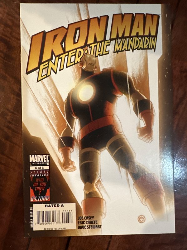 Iron Man: Enter The Mandarin #6 (2008)