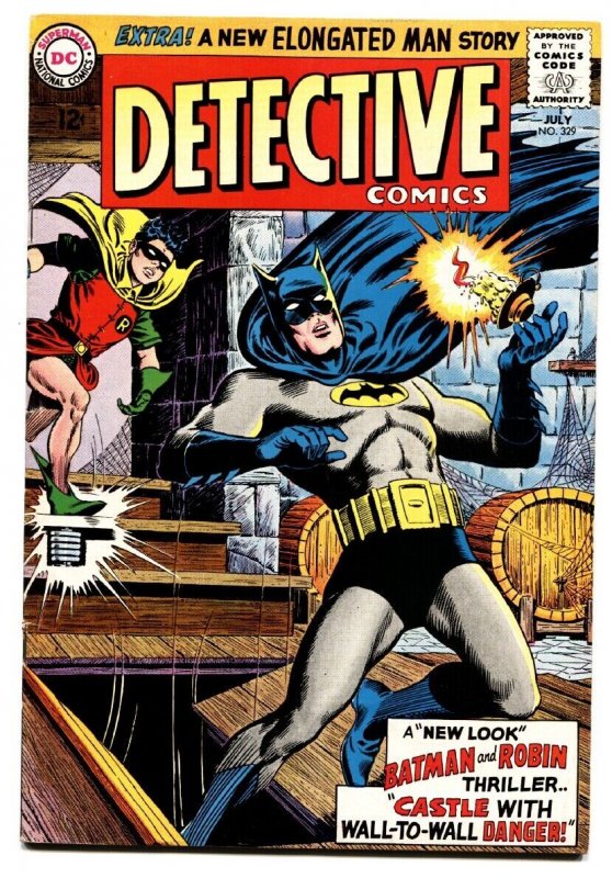 DETECTIVE COMICS #329 comic book-BATMAN-1964  New Look! Nice