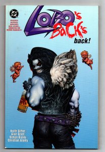 Lobo's Back TPB - 1st Edition - Die-Cut cover - Simon Bisley - 1992 - NM