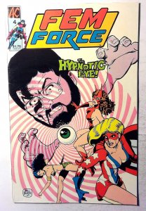 FemForce #4 (1985) AC Comics Bill Black Femforce 1st Print Comic Book