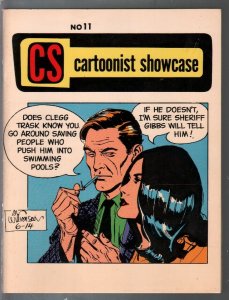 Cartoonist Showcase #11 1971-Tarzan by Russ Manning-Secret Agent Carrigan-VF