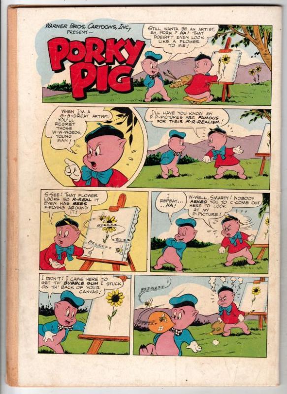 Four Color #260 (Nov-49) VG/FN Mid-Grade Porky Pig, Sylvester Cat, Petunia Pi...