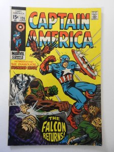 Captain America #126 (1970) FN- Condition! 1/2 in tear bc