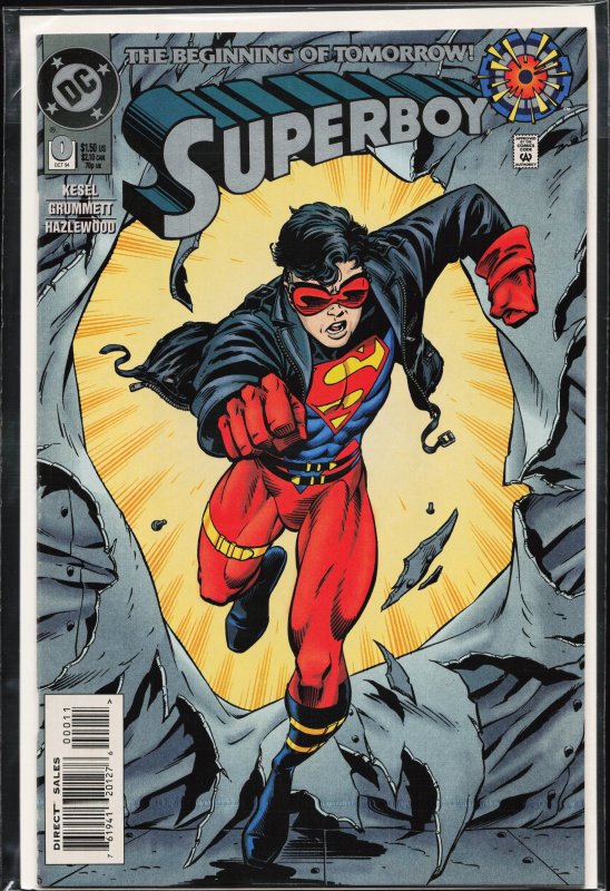 Superboy #0 (1994) Superboy [Key Issue]